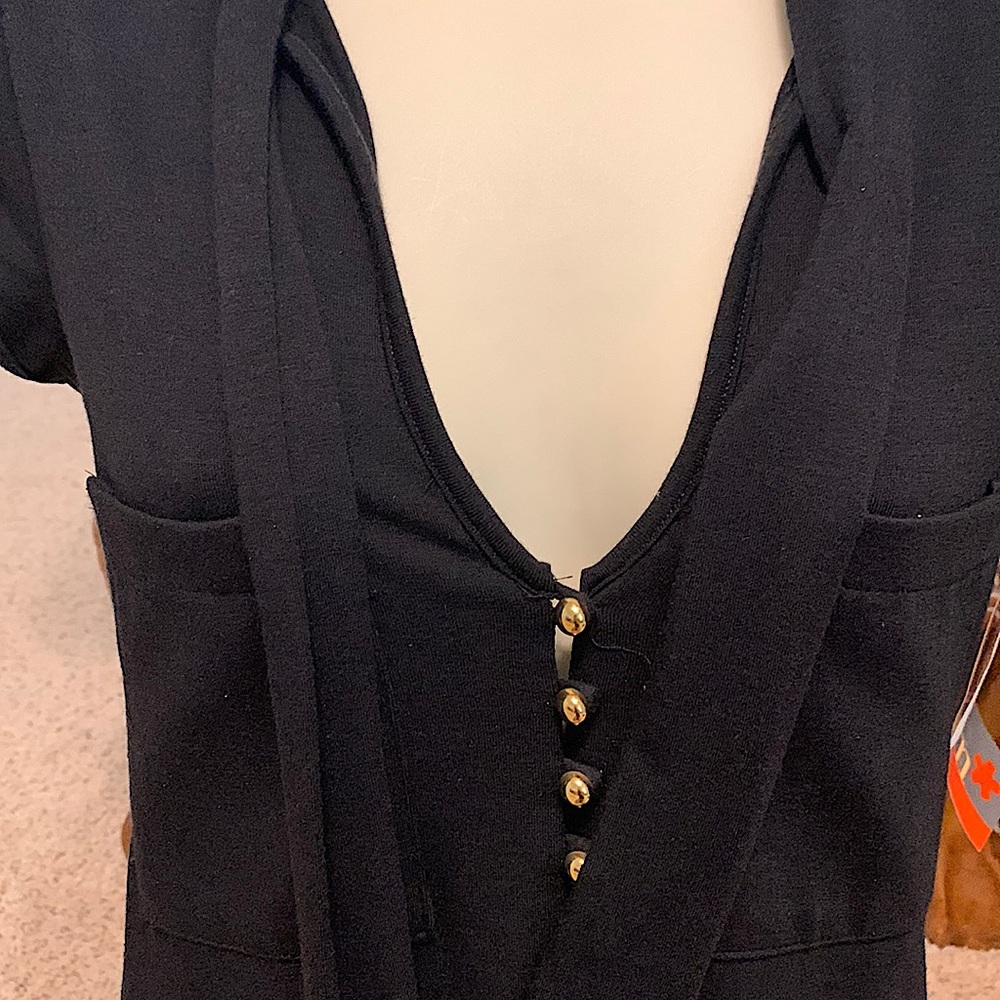 LaRok Short Sleeve Black Shirt Size S - Picture 4 of 5